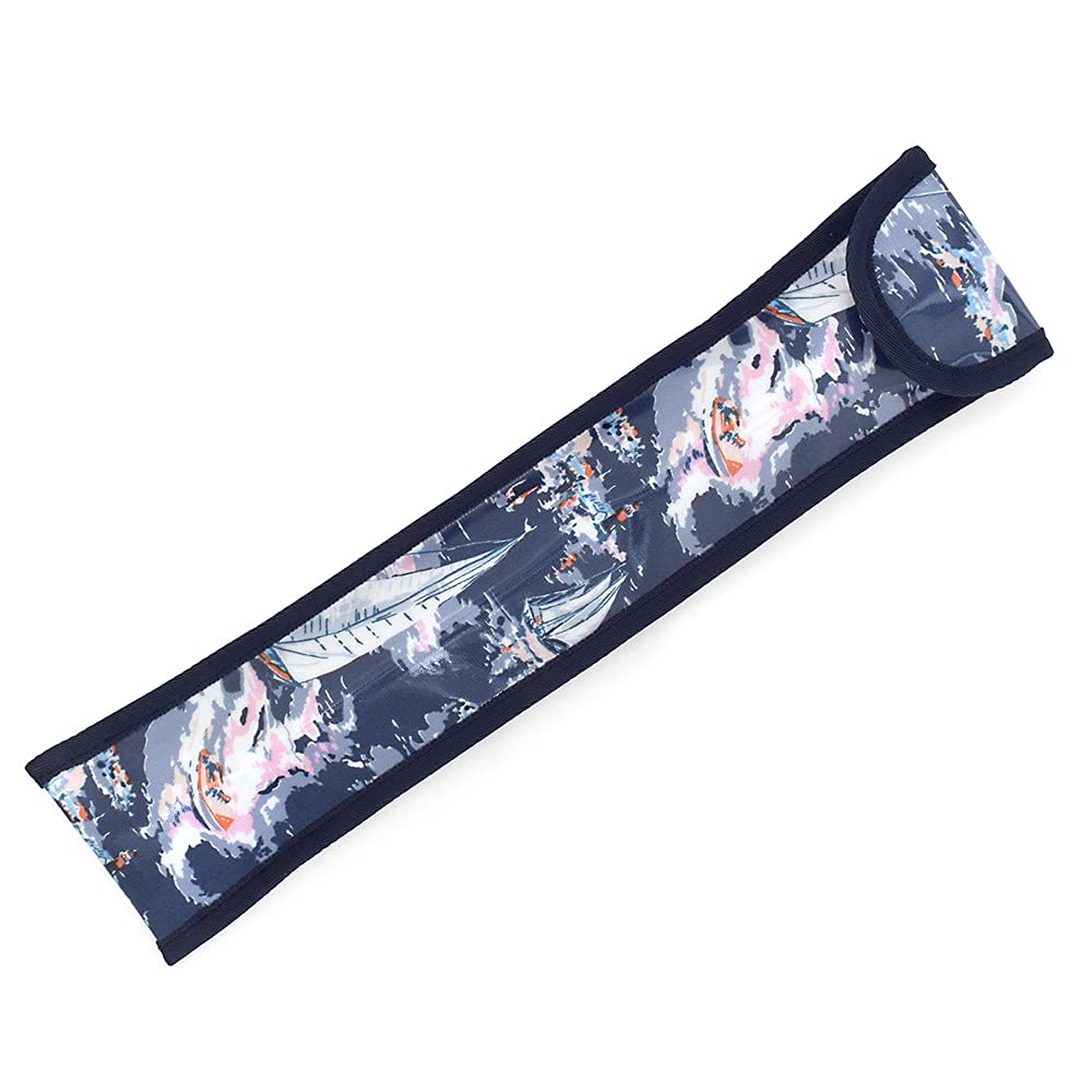 COLORFUL CANDY STYLE Recorder & Ruler Case, Riviera N4236300, Blue