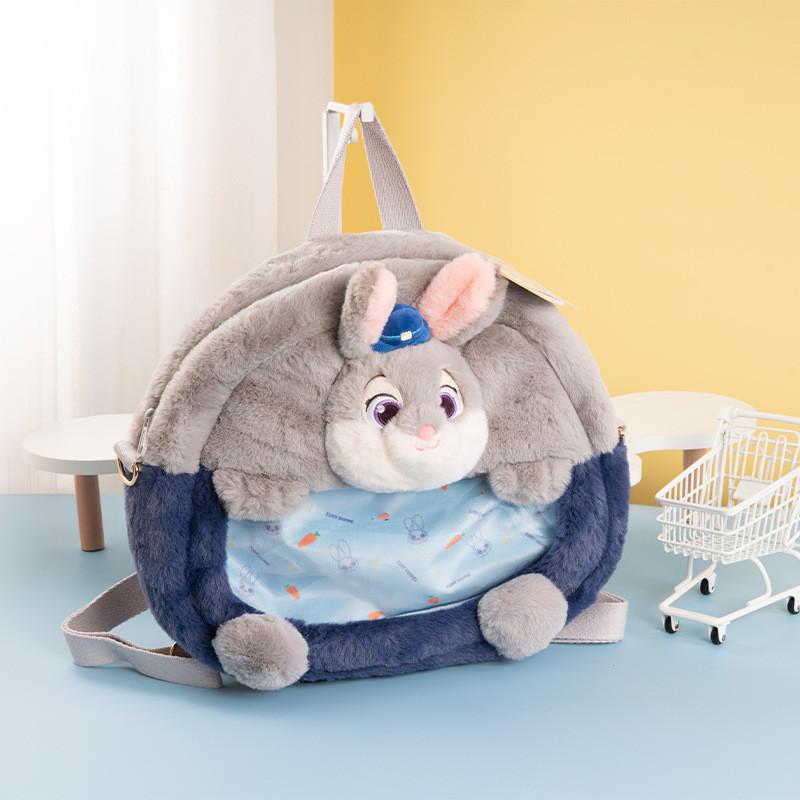 Zootopia Judith Sloth Laverne Hopps Nick Wilde Large Backpack Holiday Capacity