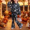 Kids Casual Long Sleeve Top and Pants 2-Piece Outfit Set for Boys Girls Everyday Wear
