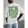 Herren lässiges T-Shirt mit Buchstabenaufdruck und Rundhalsausschnitt, Sommer-Outdoor-Sport-T-Shirt