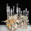 Acryl-Kerzenständer mit 5 Armen als Mittelstück für Hochzeiten, Hotels, Restaurants und Partys