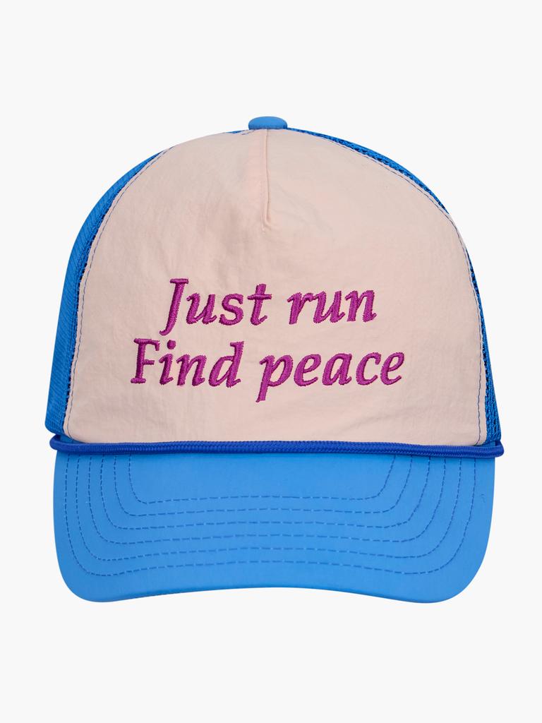Peuswike Just Run Find Piece Cap _ Blue