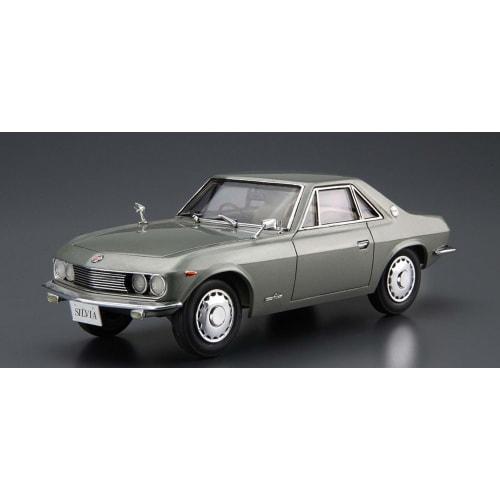 Aoshima Bunka Kyozai 1/24 The Model Car Series No.66 Nissan CSP311 Silvia '66 Plastic Model Car (Automobile)