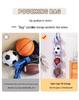 Multi-Layer Sports Equipment Rack: Children's Basketball & Football Hanging Storage Bag
