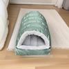 Cat & Small Dog Winter Warm Semi-Closed Nest - Spacious All-Season Sleeping Bag