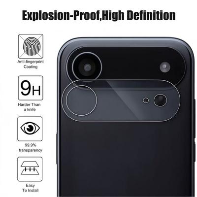 Für iPhone 17 Air Kameraobjektivschutz WANLONFENG Vollständige Abdeckung HD Klarer Objektivfilm mit Reinigungstuch