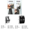Modern Stainless Steel Towel Hook With Adhesive Mount For Bathroom And Kitchen Storage