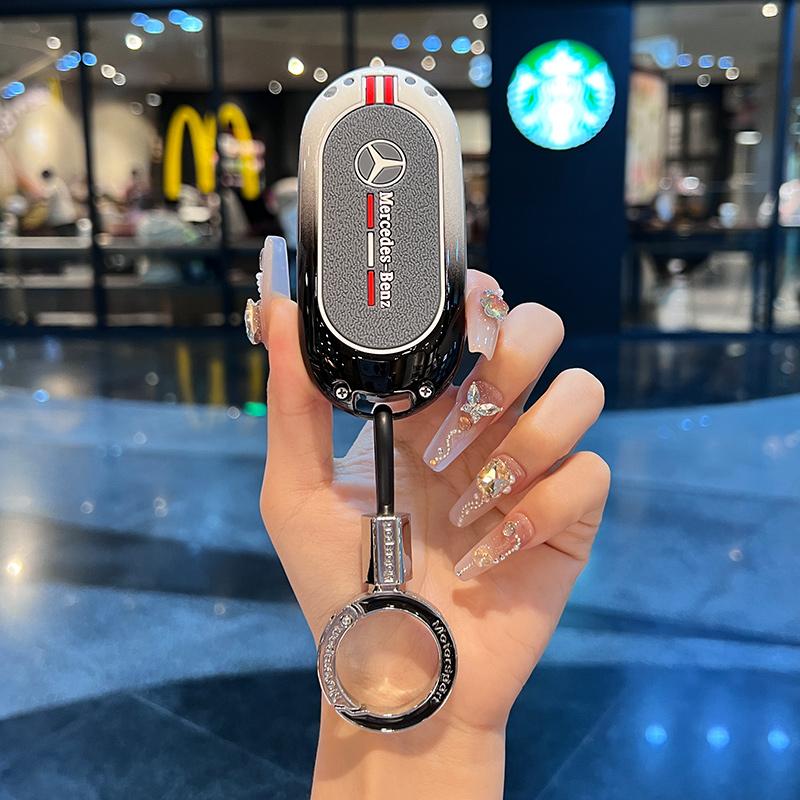 WAM3 For Mercedes Benz C S Class W206 W223 S350 C260 C300 S400 S450 S500 Car Remote Key Case Cover Protector Shell Auto Accessories