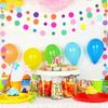 Round Dots Polka Dot Garland Colorful Colorful Dot Garland  Wedding Decorations