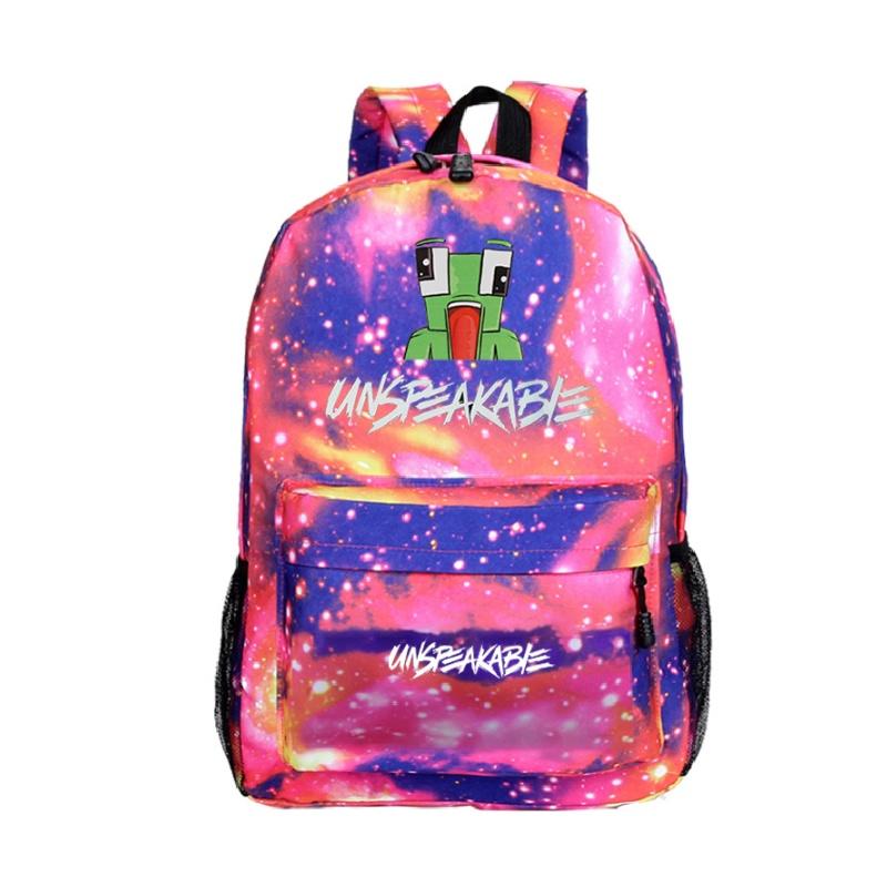 Unspeakable Backpack With Large Capacity For Boys And Girls