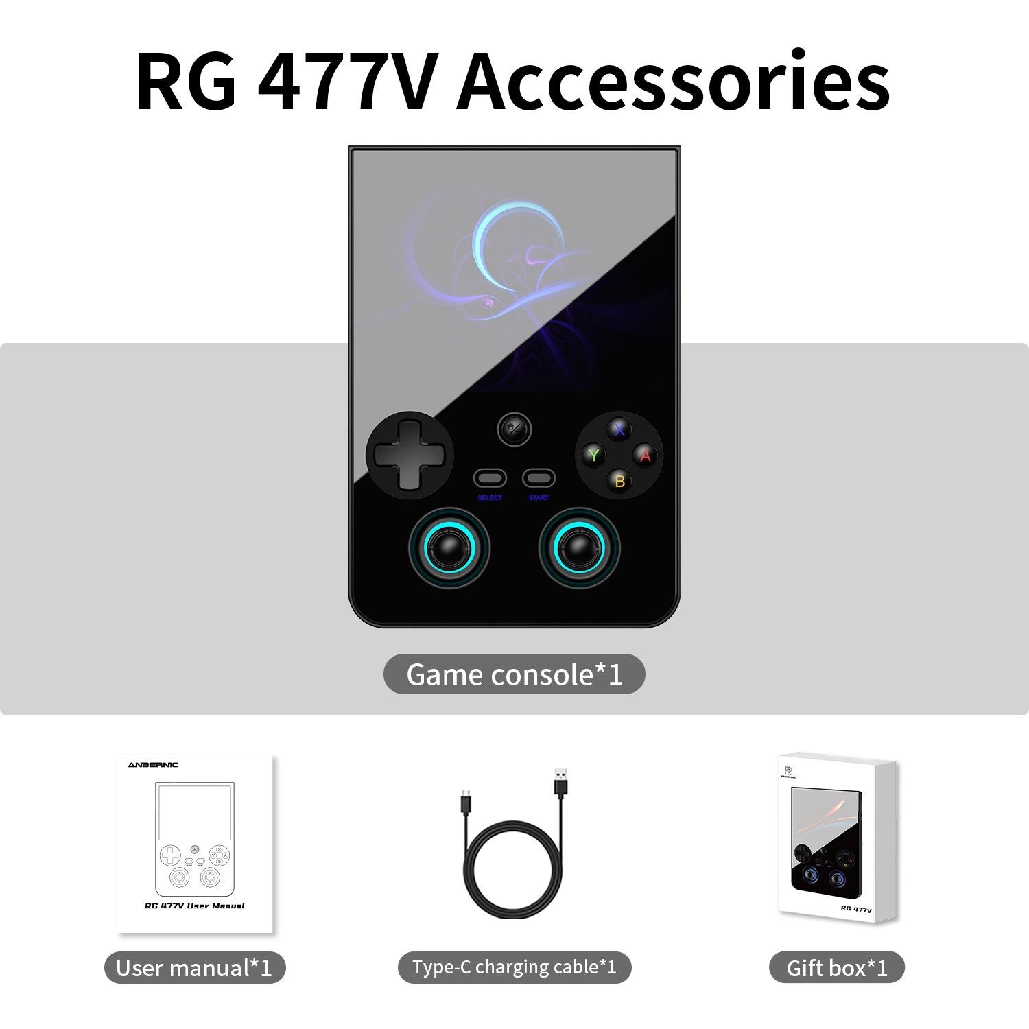 Anbernic RG477V Atvērtā koda rokas spēļu
