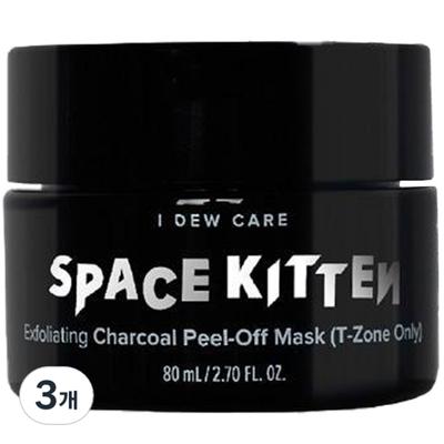 Iducare Space Kitten Dead Cell Sebum Care Peel Off Mask Pack, 1 Pack, 3 Packs