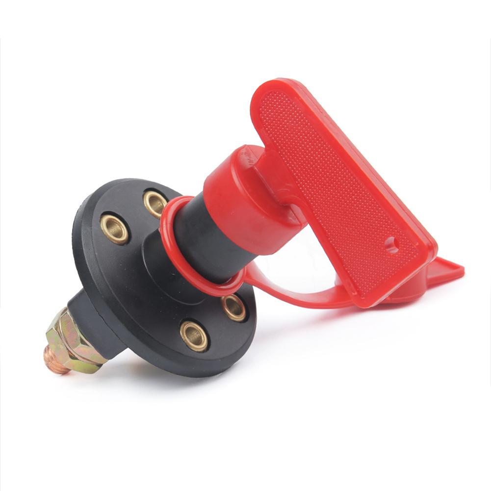 Universal Battery Switch 12V Battery Isolator Rotary Battery Power Disconnect Switch for Auto Truck Boat for Vehicle Car Van