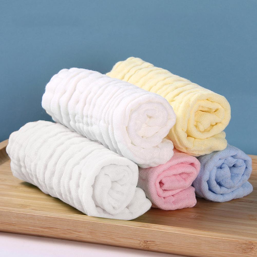 Muslin Burp Cloths For Baby Boys Girls Face Towel Cotton Cloth And For Babies Burping Soft Abso H4W6
