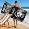 Name Custom Rocky Balboa Print Beach Towel, Large Soft Quick Dry Towel for Beach Camping Swimming