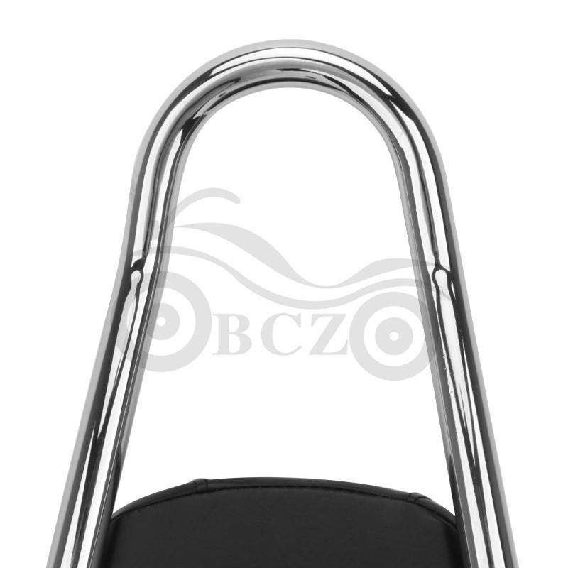Harley XL883/1200/X48 Rear Backrest with Quick Release Seat Cushion and Luggage Rack for Motorcycle Modification