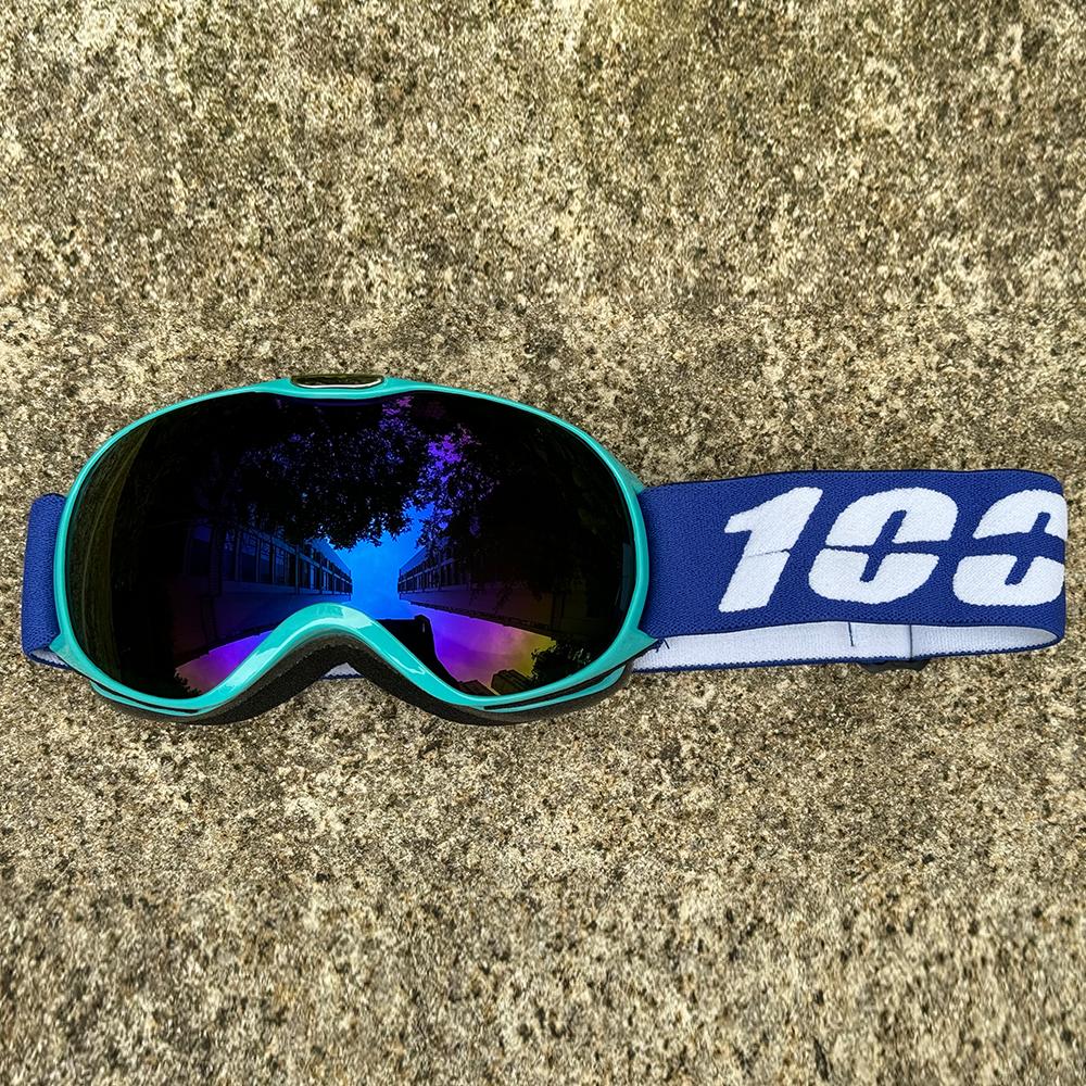 Children Ski Goggles Anti-fog Double Layer Skiing Glasses Kids Snowboard Winter Outdoor Sports Goggle for Age 4-14 Big Vision