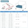 Einfarbiger Sofa-Sitzkissenbezug, verstellbarer Sofabezug, Sofabezug, Möbelschutz für Wohnzimmer, Haustiere, Kinder, Heimdekoration