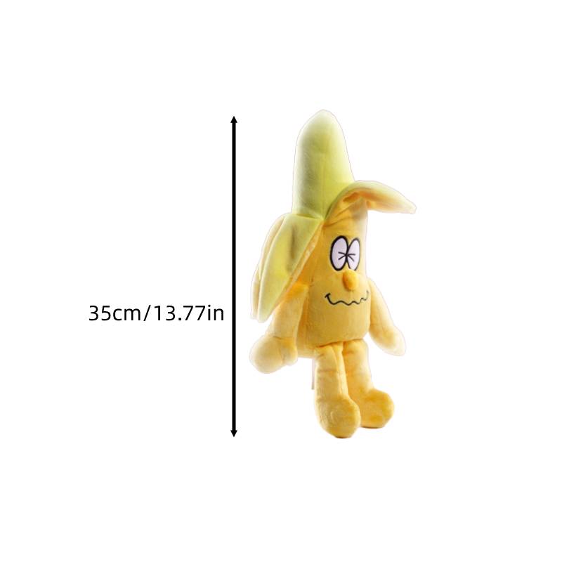 

Плюшевая игрушка Jellycat Овощ Брокколи Банан Баклажан Растение Мягкая Подарочная Кукла Banana