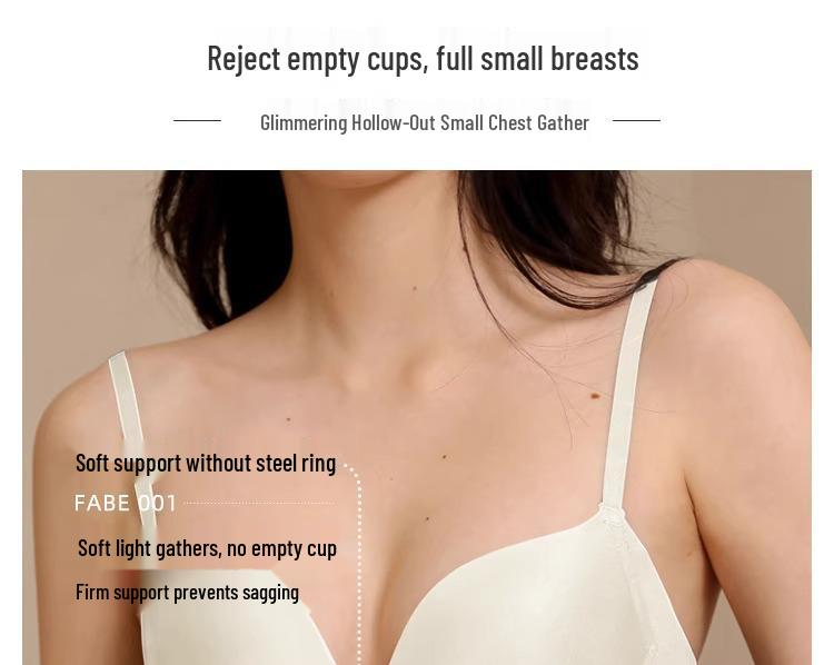 Women's Seamless Push-Up Bra - Enhances, Supports, Anti-Sag, No Underwire, Sexy & Lightweight for Summer