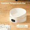 Electric Heated Pet Bowl-4 Temperature Settings Drinking Plate for Dogs,Cats,and Small Animals,Thermal Water Bowl for Puppies,Ki