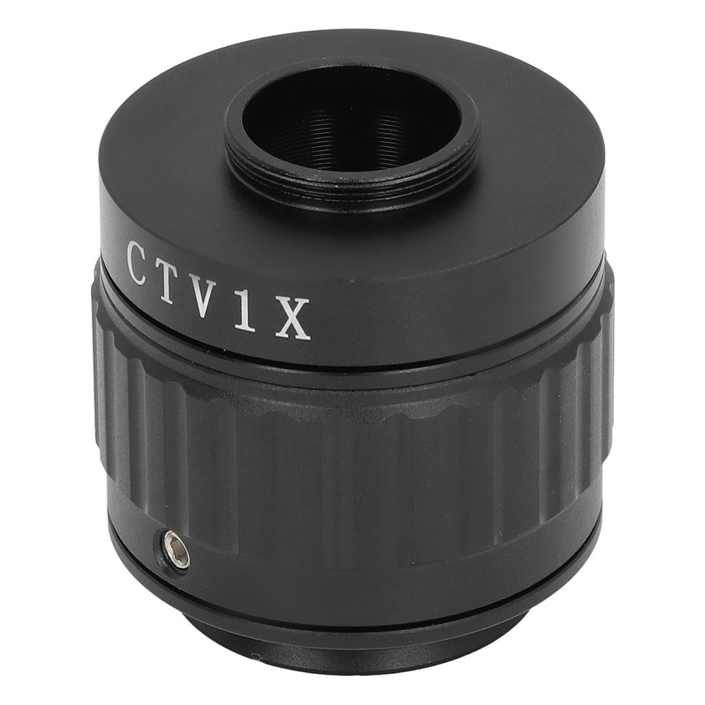 Microscope Camera Mounting Interface Kit 1X Focal Adjustable CTV Installation Port 38mm Mount Lens