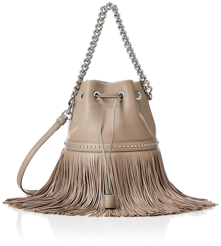 Davidson Fringe Carnival M Shoulder Bag Warm Taupe J&M LMDC-1XX-SCNP Women's [Used]