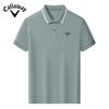 Callaway 2025 Summer Embroidery High-quality Golf Casual Sports Style Quick Drying, Moisture Absorbing and Breathable Polo Shirt