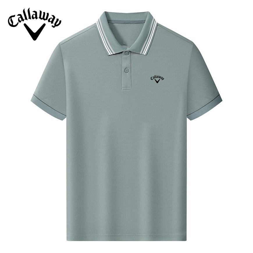 Callaway 2025 Summer Embroidery High-quality Golf Casual Sports Style Quick Drying, Moisture Absorbing and Breathable Polo Shirt