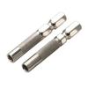 6pcs Bit Adapter 1/4" Hex To 4mm Socket Adapter Screwdriver Bit Holder For Hex Shank Electric Screwdriver Socket Tools