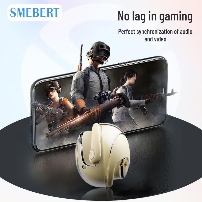 SMEBERT Coconut Ball Wireless Bluetooth Earbuds