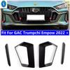 Svart Bil Framdimljus Luftintag Dekorationsram Skydd Täcklist Passar För GAC Trumpchi Empow Yttre Tillbehör