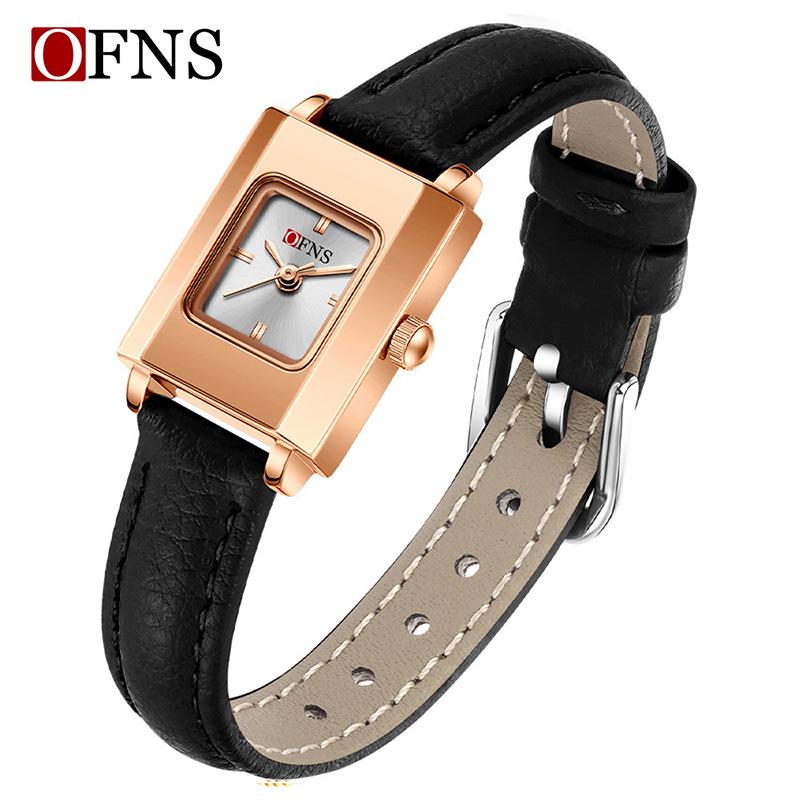 Women s Exquisite Small Square Waterproof Quartz Wristwatch - Fashionable & Simple Design