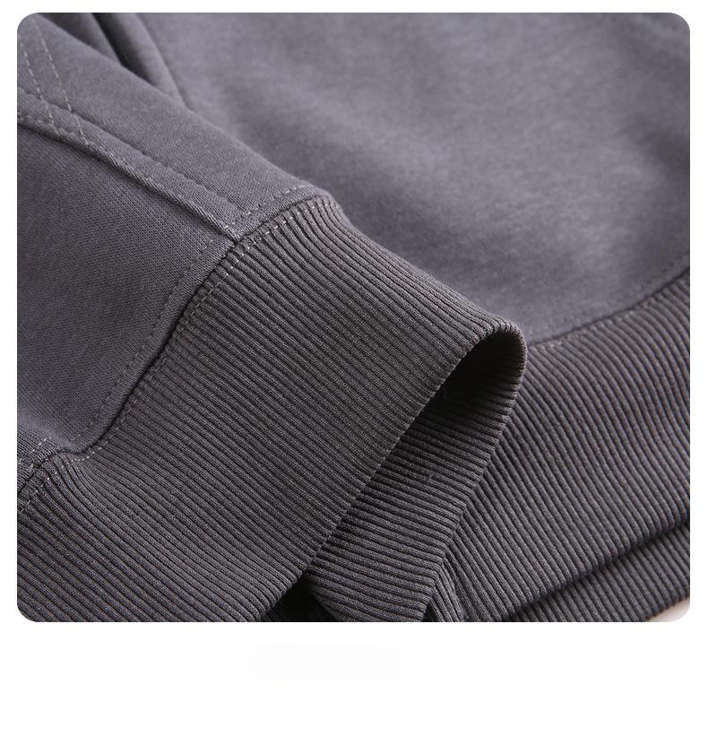 Sweatshirt Men's Spring Loose Drop-shoulder Cardigan Hooded Jacket Couple Models Sports and Leisure Tops