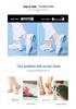 Women's Soft Sole Breathable Nurse Shoes - Genuine Leather, Non-Slip Air Cushion, Thick Sole, Comfortable & Durable for Long Wear.