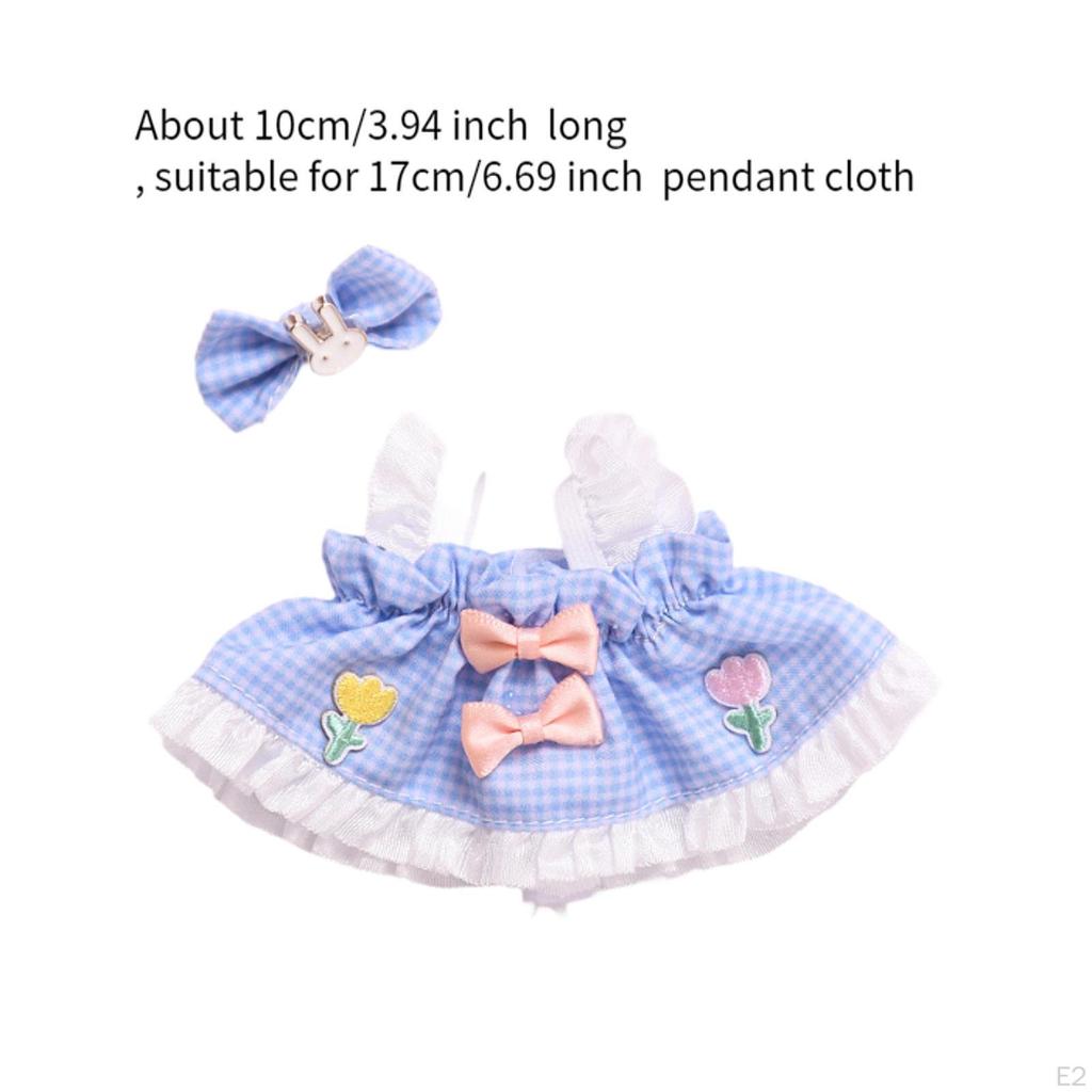 Fashion Dolls Dress Suit,Costume Accessories,Suspender Skirt,DIY Doll Toy,Doll Clothes for 17cm