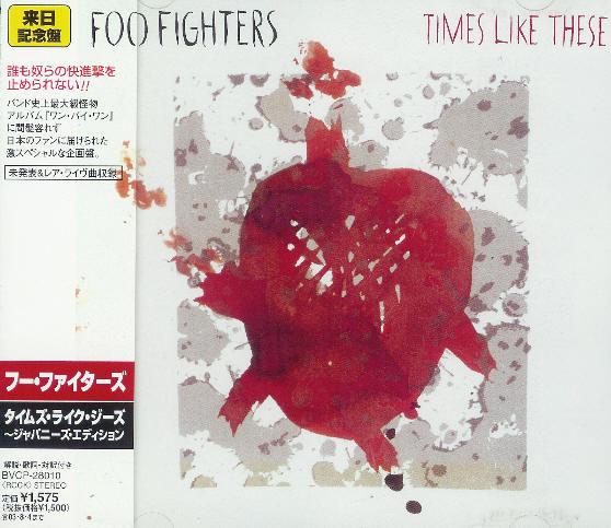 

CD FOO FIGHTERS Times Like These BVCP28010PROMO Roswell Records 2003 Japan Rock Used