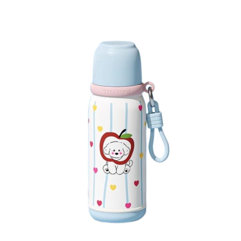 Cartoon Pattern Stainless Steel Thermos Cup Large Capacity Water Bottle Insulated Cup Student Use