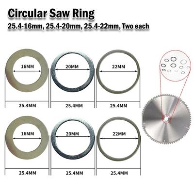 Circular Saw Ring Saw Blade Spacer Washer Aperture Conversion