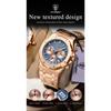 POEDAGAR Luxury Men's Watches Stainless Steel Date Chronograph Male Watch Waterproof Luminous Military Quartz Wristwatch