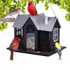 Garden Yard Hanging Bird Feeder Metal House Design Squirrel Proof Hummingbird Feeder