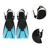 Set of Diving Fins, Swimming Snorkeling Training Fins with Lightweight Silicone Material