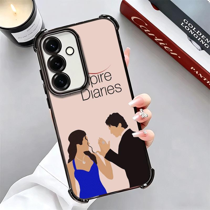 The Vampire Diaries Soft Phone Case For Samsung A17 A27 A07 A37 A57 A16 A56 A15 A55 A14 A54 A13 A53 A26 A36 A25 A35 A24 A34 A23