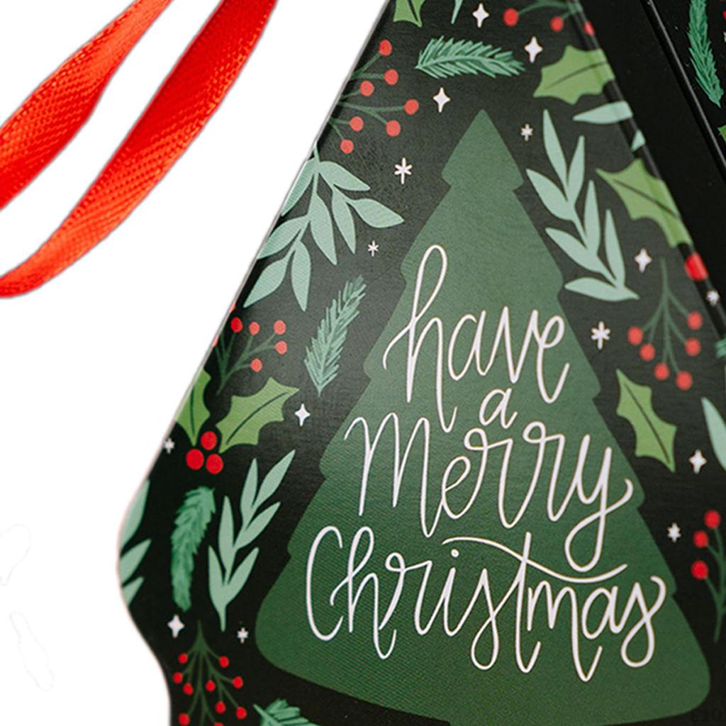 Christmas Candy Box Biscuit Can Gifts Packaging Gift Container