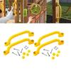 4 Klettergriffe für , Kinder's Spielbereich Zubehör, Bequem rutschfest PP