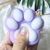 Spremi Zampa di Gatto Giocattoli Carini Morbidi Sfogo Sollievo Rilassanti Giocattoli Appiccicosi Decompressivi Pizzicanti Zampa di Gatto Antistress Giocattolo Squishy Regalo