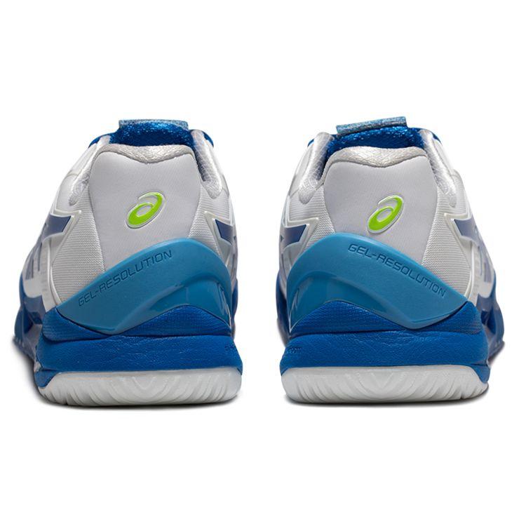 Asics Gel Resolution 8 Novak Pack bărbați pantofi sport alb ton-albastru 1041A345-960