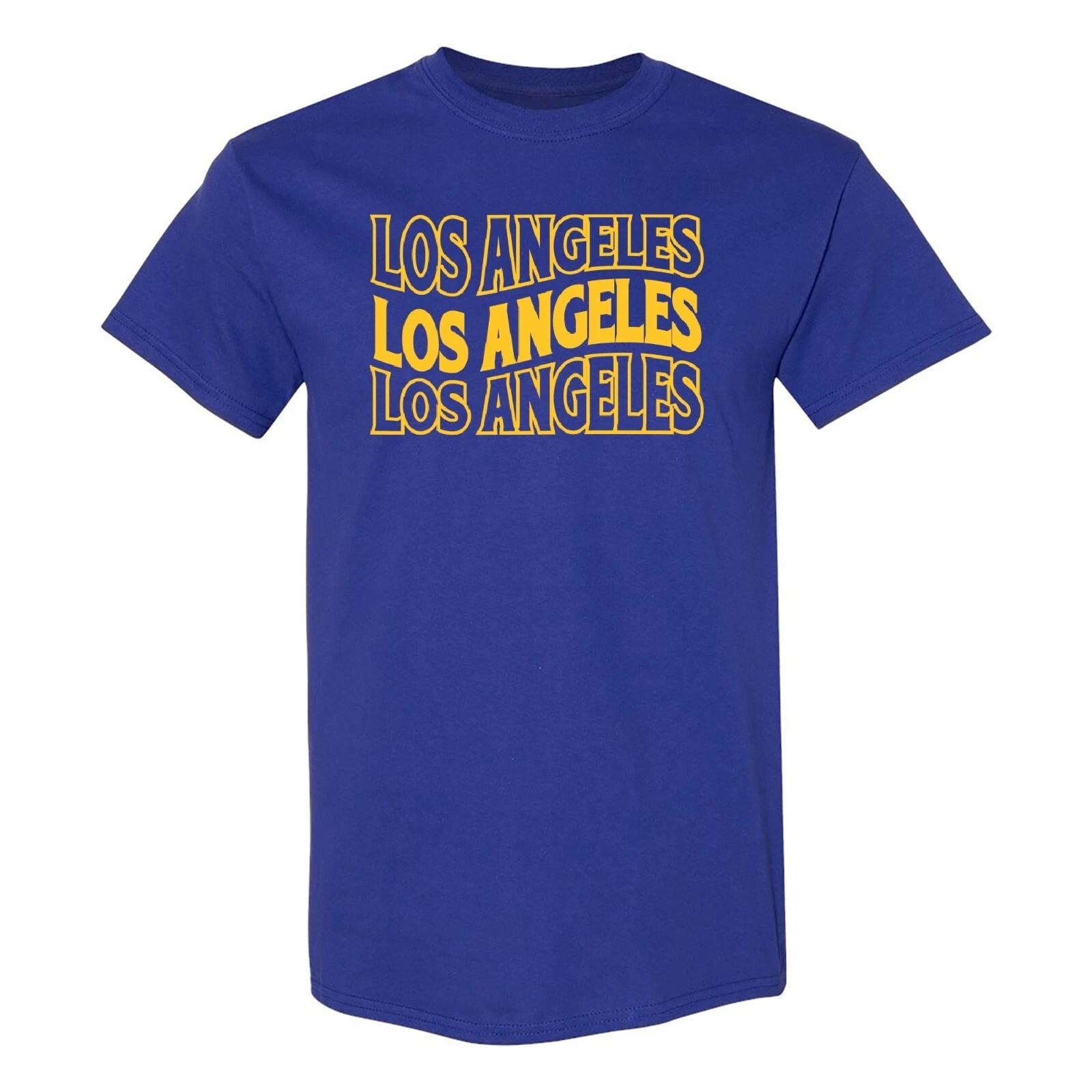 Los Angeles Wave - Sport Football Short Sleeve T Shirt - Cobalt S