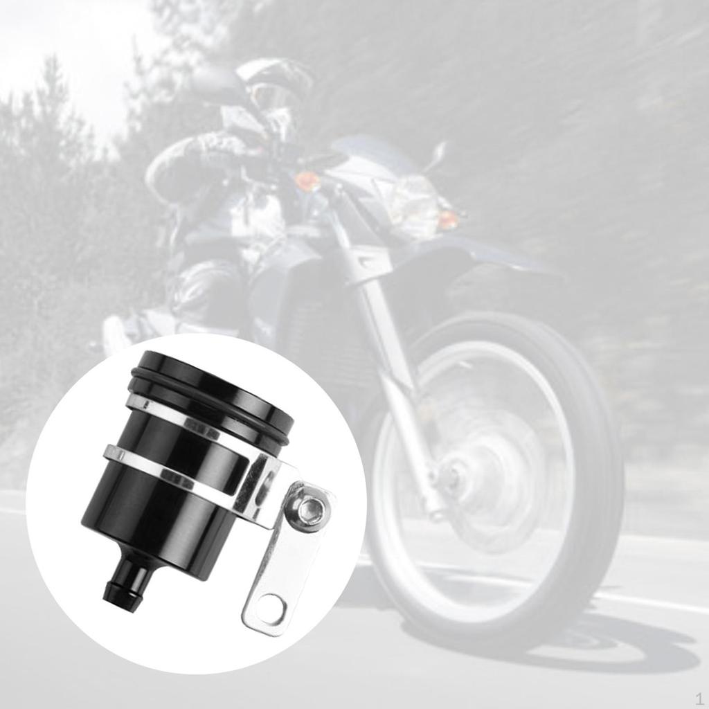 Aluminum, Motorcycle Brake Fluid Reservoir, Clutch Master Cylinder Reservoir Oil Tank Cup