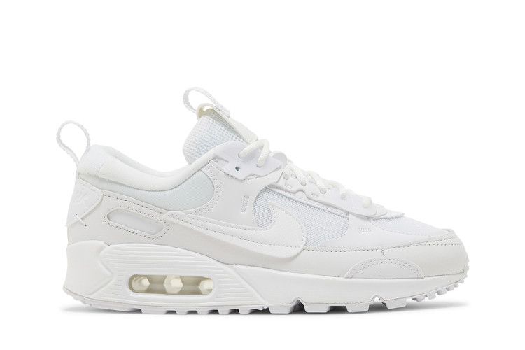 Nike Air Max 90 Futura Triple White (Women's)